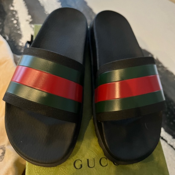Gucci Shoes Mens Gucci Slides Poshmark
